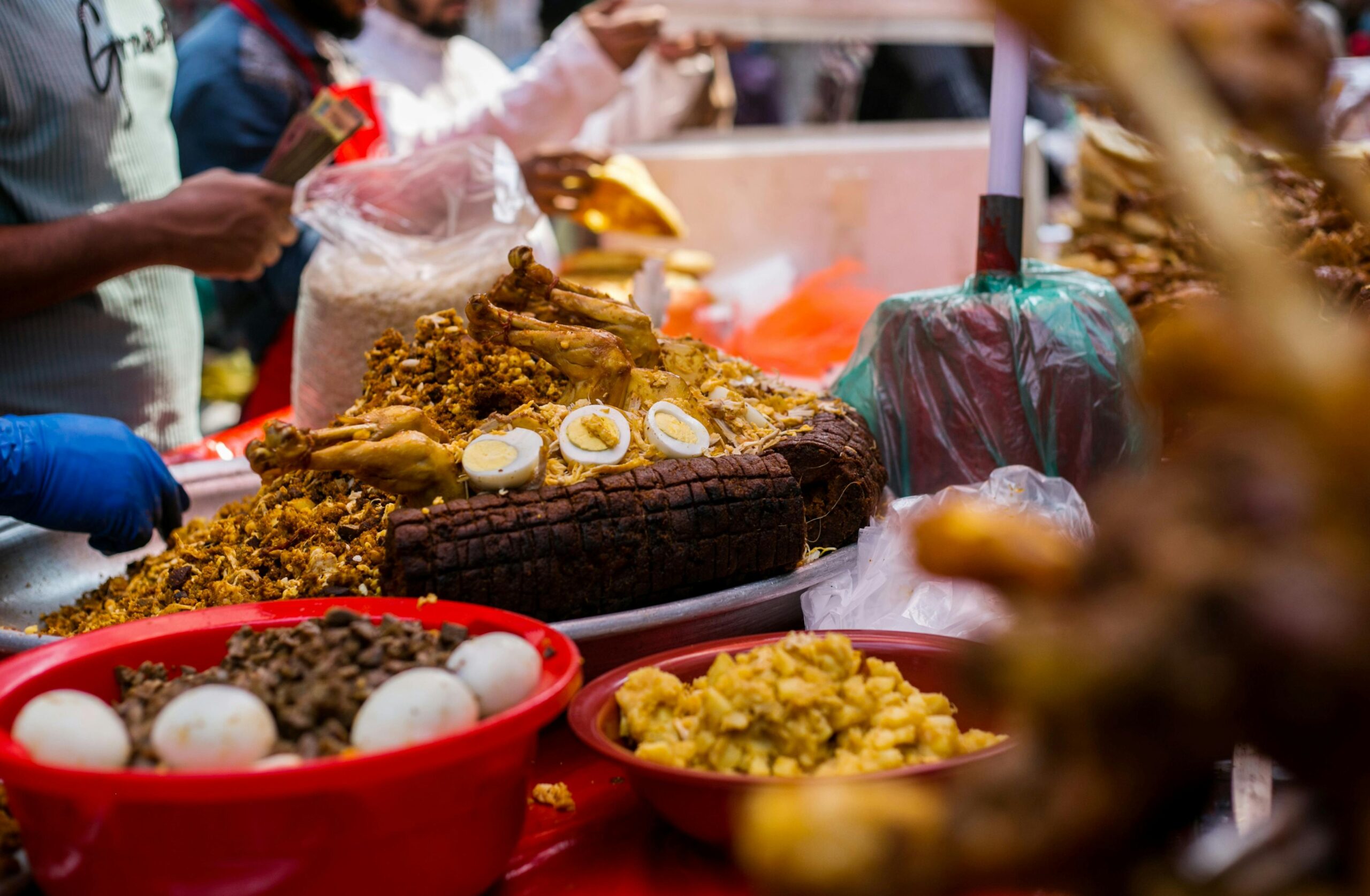 Photo by Rayhan Ahmed: https://www.pexels.com/photo/eggs-and-chicken-meat-at-a-market-23710839/